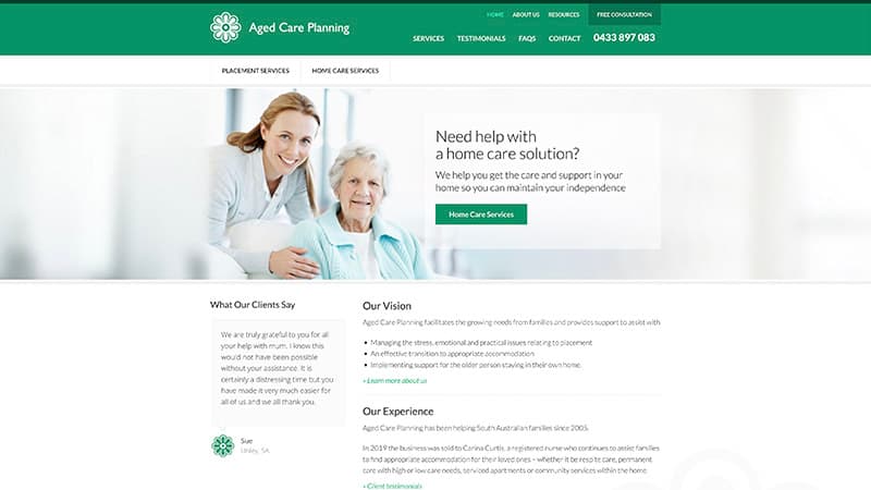 Aged Care Planning