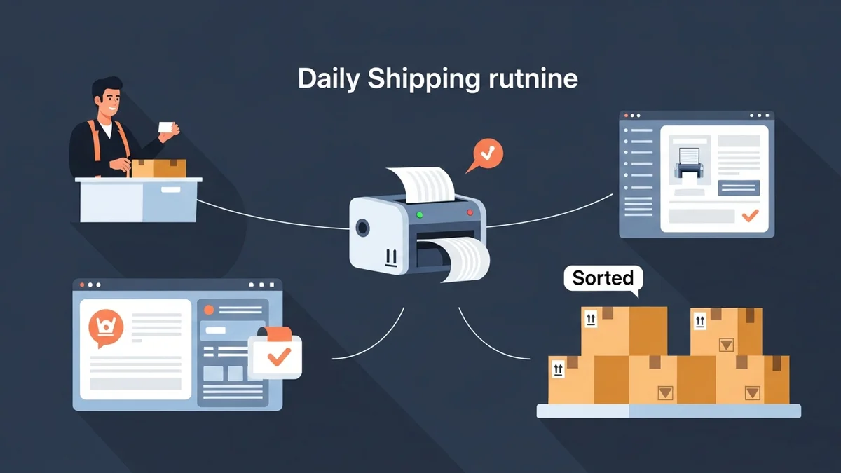 Building an Efficient Daily Shipping Routine for WooCommerce