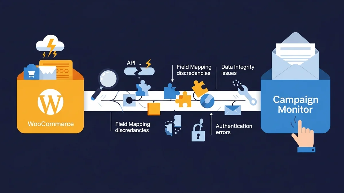 Troubleshooting WooCommerce Customer Data Sync Failures to Campaign Monitor