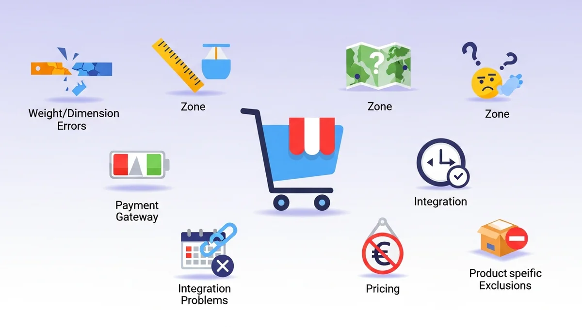 7 Common Reasons WooCommerce Shipping Rates Disappear at Checkout