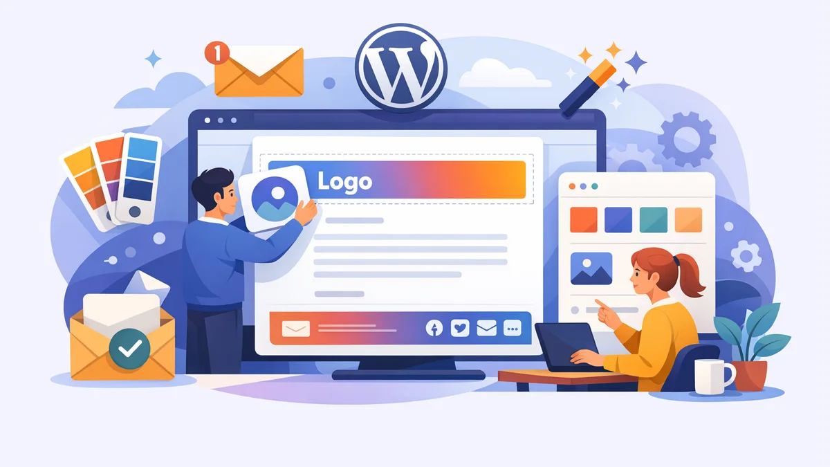 Brand Your Gated Content Emails: Logo, Colours, and Footer in WordPress