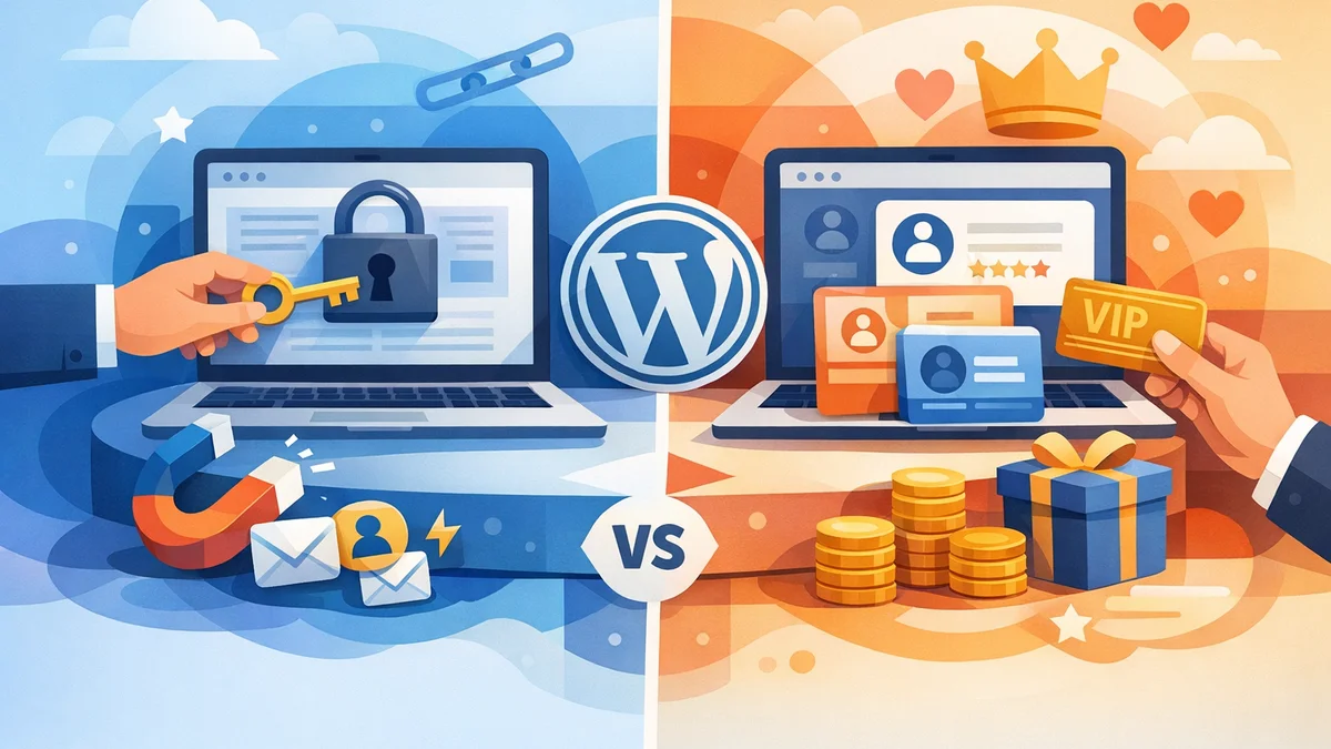 Content Gating vs Membership Plugins: Which Does Your WordPress Site Actually Need?