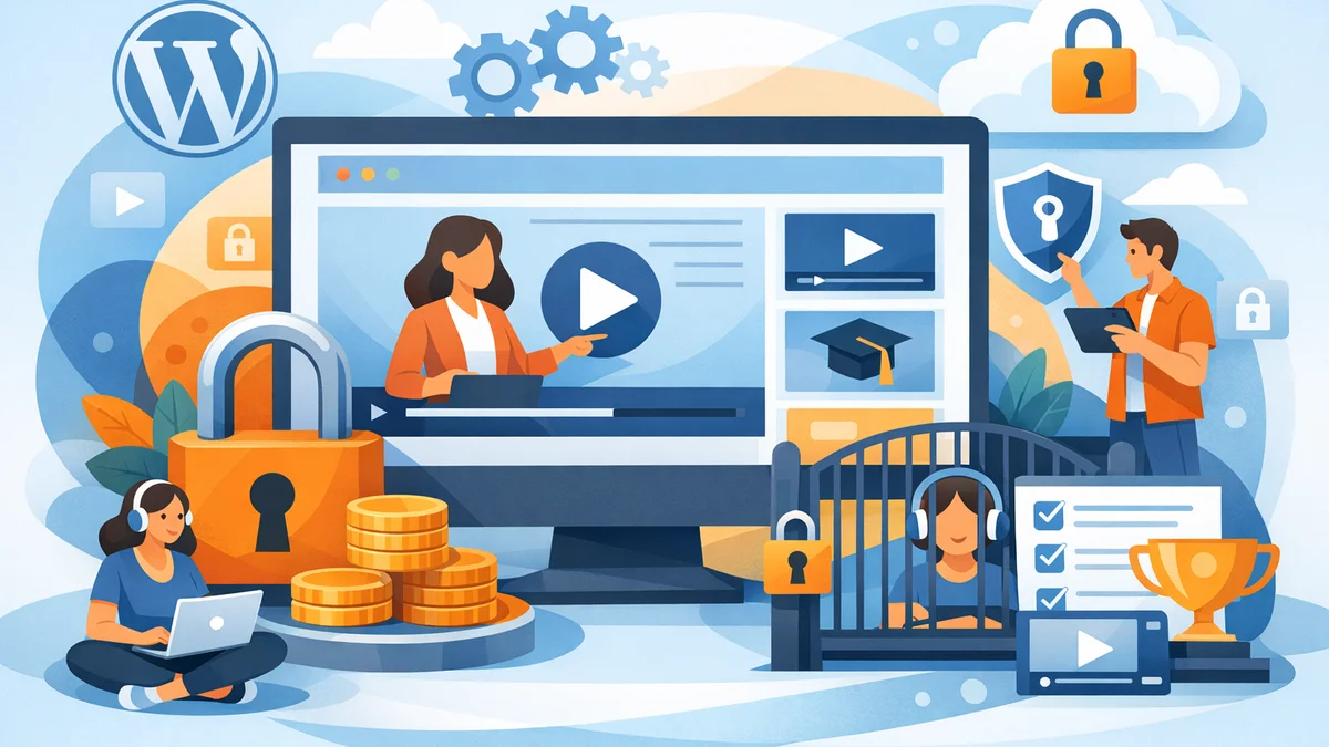 Deliver Premium Video Content on WordPress Without a Full LMS