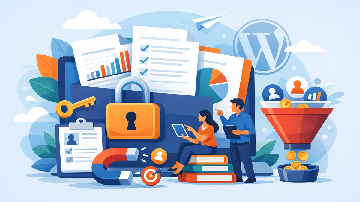 Gated Whitepapers, Guides, and Reports: Best Practices for B2B WordPress Sites