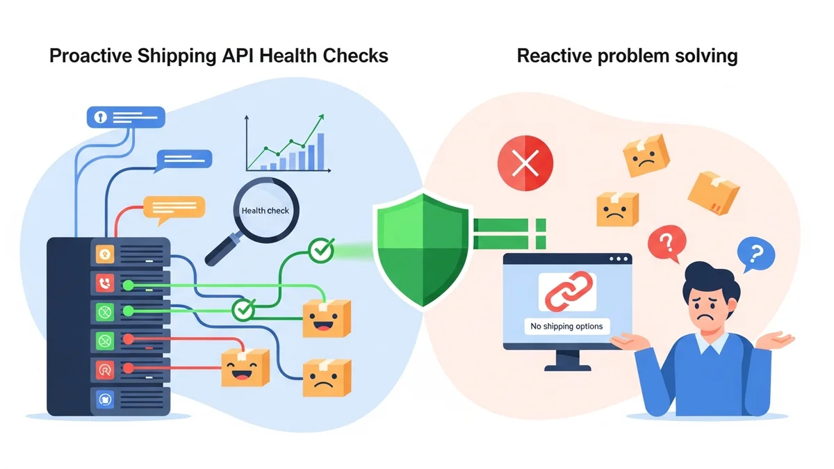 How Shipping API Health Checks Catch Problems Before Your Customers Do