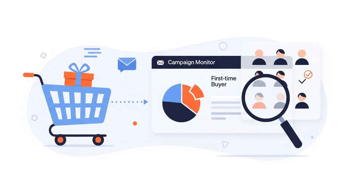 How to Create a First-Time Buyer Segment in Campaign Monitor for New WooCommerce Customers