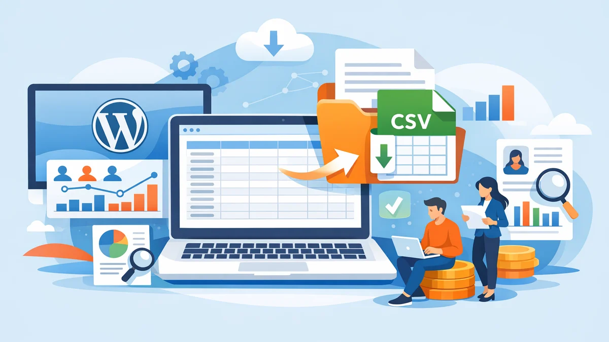 How to Export Content Access Data as CSV From WordPress
