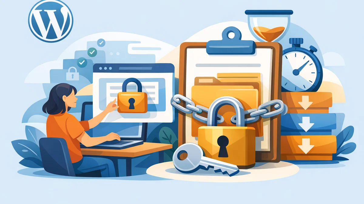 How to Lock Your First WordPress Resource in Under 5 Minutes