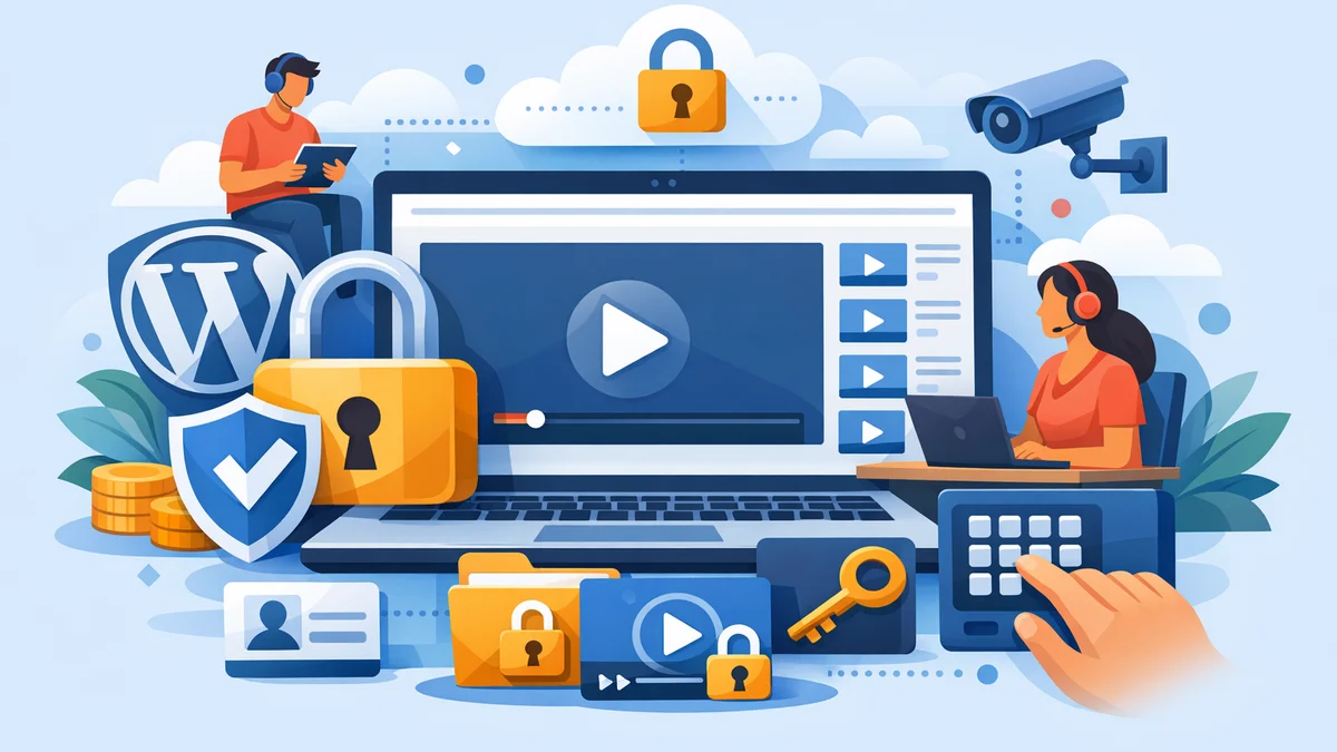 How to Restrict Access to Training Videos on WordPress