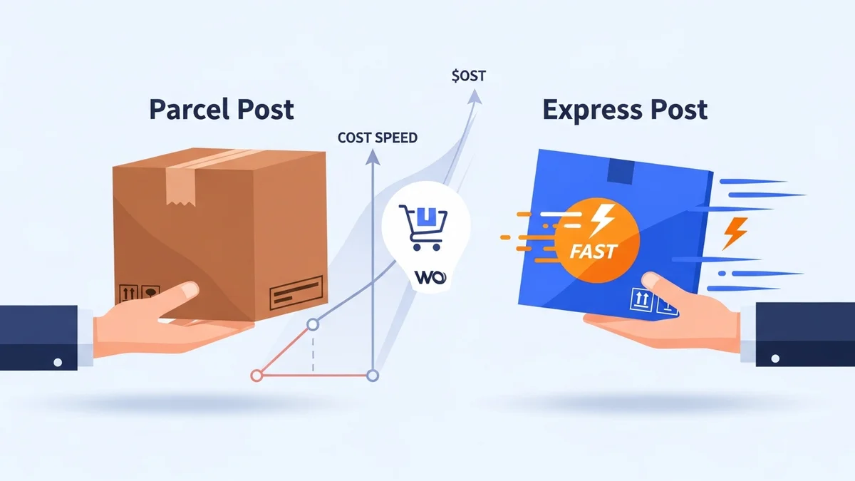Parcel Post vs Express Post: When Is the Upgrade Worth the Cost for Your WooCommerce Store?