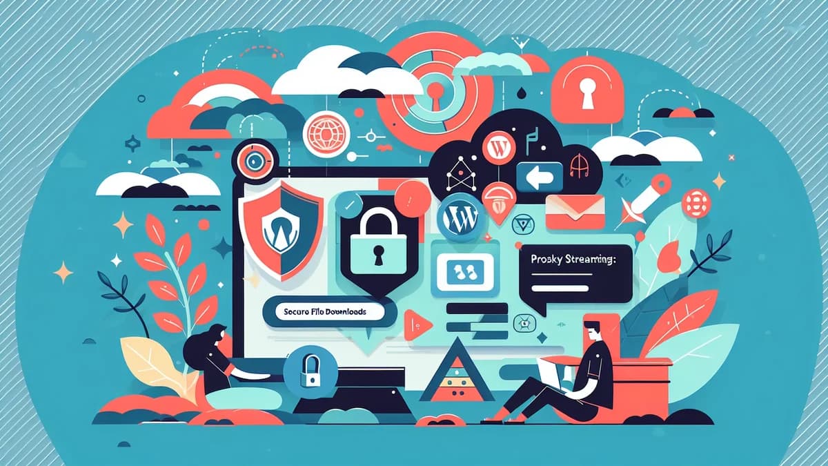 Secure File Downloads on WordPress: Proxy Streaming vs Direct Links