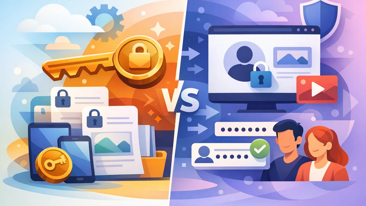 Token-Based Access vs. User Accounts: Choosing the Right WordPress Content Restriction Model