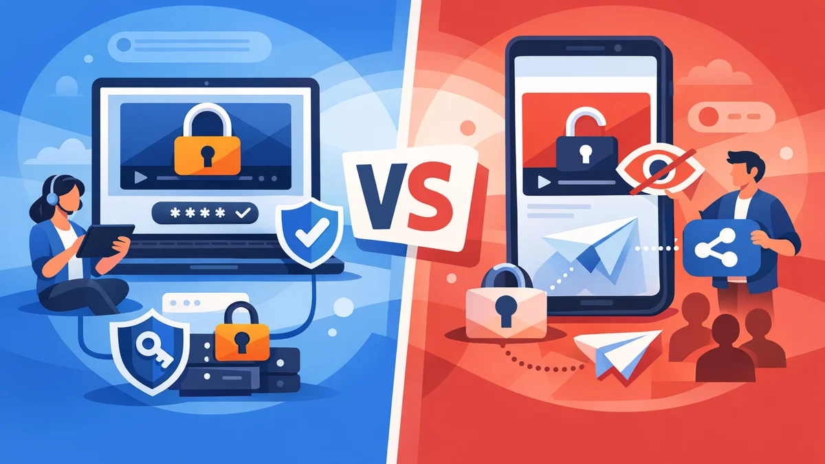 WordPress Video Gating vs YouTube Unlisted Links: Security Compared